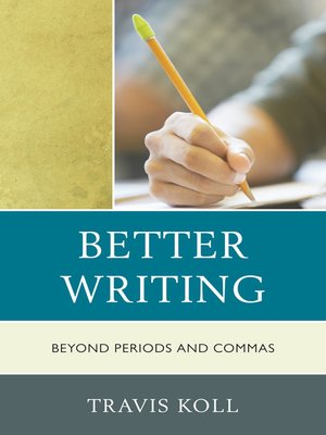 cover image of Better Writing